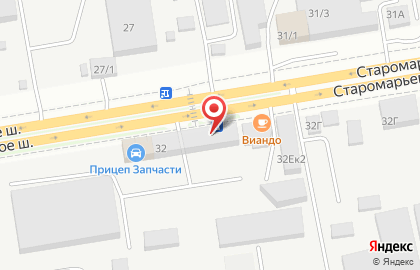 Центр техпомощи на Старомарьевском шоссе на карте