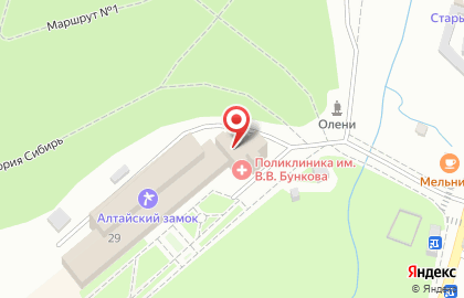 Газета Курорт Белокуриха на улице Славского на карте
