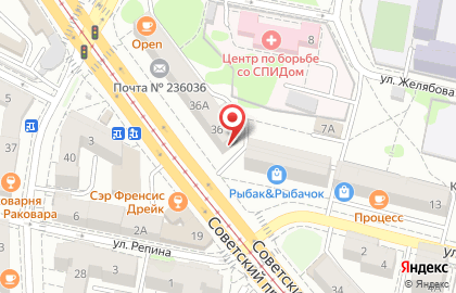 Салон красоты Red style на Советском проспекте на карте