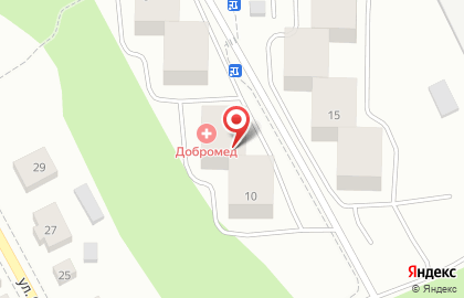 Медицинский центр ДоброМед в Ханты-Мансийске на карте