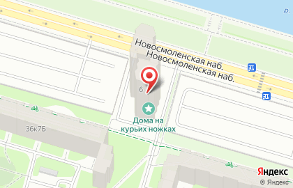Салон красоты Вероника на Новосмоленской набережной на карте