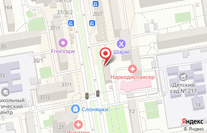 Пункт выдачи заказов Лабиринт на улице Тюляева на карте