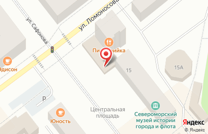 Газпромбанк в Мурманске на карте