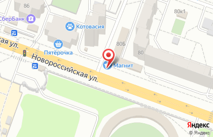 Spar на Новороссийской улице на карте