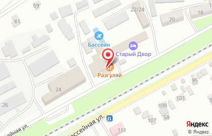 Ресторан Разгуляй на карте
