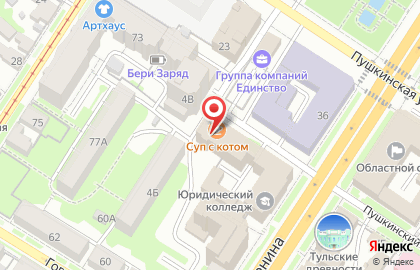Школа фитнеса ПРОдвижение на карте