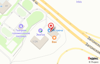 СТО Встреча на карте