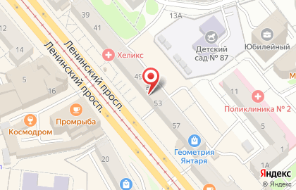 Салон посуды Gipfel в Калининграде на карте
