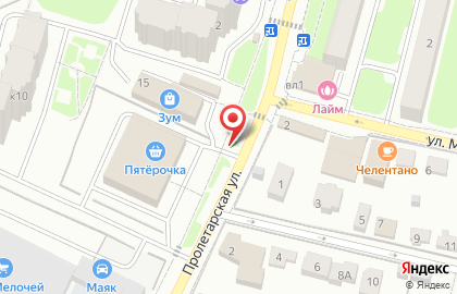 Магазин фруктов и овощей в Москве на карте