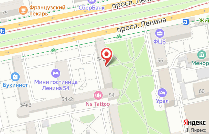 Лаборатория кератина Osipova & Stepanova в Октябрьском районе на карте