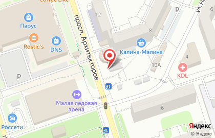 Магазин Мясной дворик в Новоильинском районе на карте