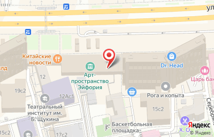 ОДС Учреждение по эксплуатации высотных административных и жилых домов, ГБУ на метро Арбатская (Филевская линия) на карте