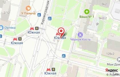 Билетная касса Ticketland на Днепропетровской улице на карте