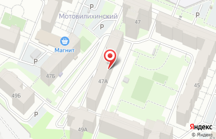Центр развития ребенка Территория детства в Мотовилихинском районе на карте