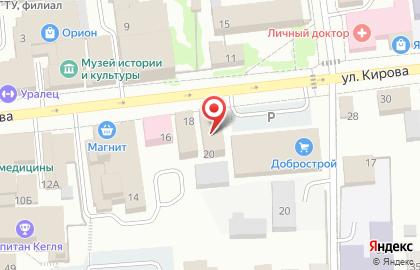 Компания Периметр на карте