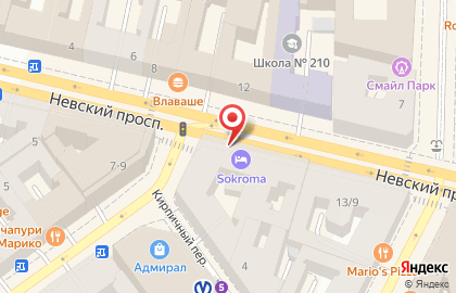 Школа идеального тела #Sekta на Невском проспекте на карте