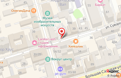 Военный комиссариат Ленинского и Кировского районов г. Ростова-на-Дону на карте