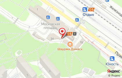 Экспресс-кофейня Cool Coffee на Московской площади на карте