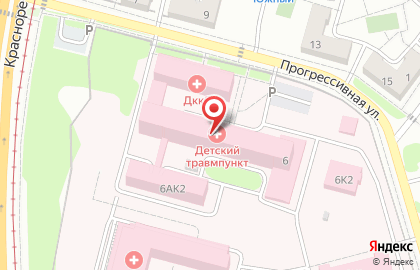 Банкомат СберБанк на Прогрессивной улице на карте