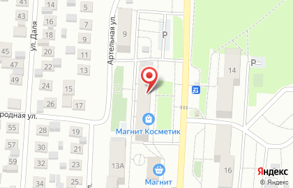 Фирменный магазин Мясная деревня на Центральной улице на карте
