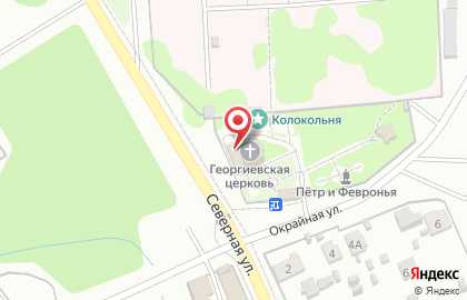 Храм Святого Великомученика Георгия Победоносца в Москве на карте