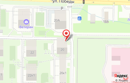 Сеть булочных Дружба на улице Победы на карте