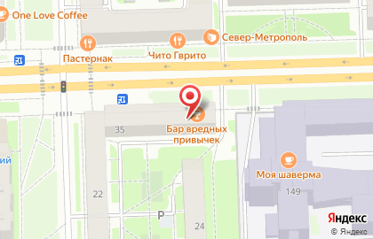 Спутник на Благодатной улице на карте