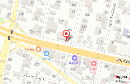 Магазин кондитерских изделий Белореченские торты на улице Красных Партизан на карте