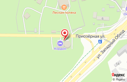 Ресторан Кордон на карте