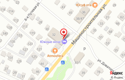 Хмелек на Машиностроительной улице на карте