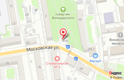 Магазин Рубль Бум в Тамбове на карте