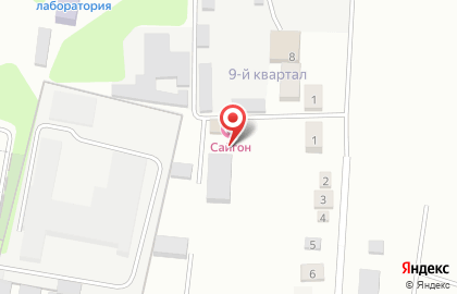 Сауна Сайгон в Красноглинском районе на карте