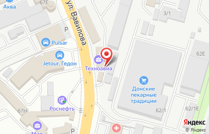 Фирма по продаже расходных материалов для пищевой промышленности Лого Трейд на улице Вавилова на карте