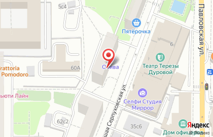 Отель Олива в Даниловском районе на карте