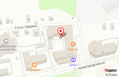 Грузовой поток Чебоксары на карте