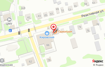 Магазин по продаже овощей и фруктов в Октябрьском районе на карте