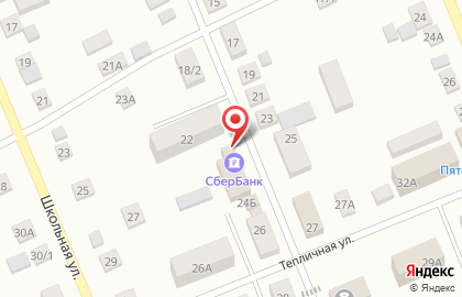 Банкомат СберБанк на Пролетарской улице, 24а на карте