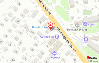 Автоарсенал на Новокирпичной улице на карте