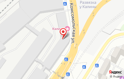 Банкомат Райффайзенбанк, Екатеринбургский филиал на Комсомольской улице на карте