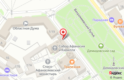 Часовня Спаса Нерукотворного Образа на карте