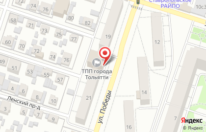 Независимая экспертная организация СОЭКС-Тольятти в Центральном районе на карте