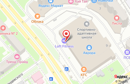 Цветочный магазин Цветторг на проспекте Машиностроителей, 9 на карте