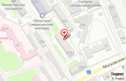 Магазин бытовой техники Атлант-Сервис на Московской улице на карте