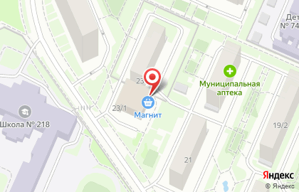 Центр проведения праздников Родничок в Калининском районе на карте