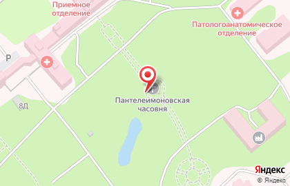 Храм-часовня великомученика и целителя Пантелеимона на карте