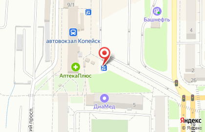 Сеть по продаже печатной продукции Роспечать на улице Сутягина в Копейске на карте