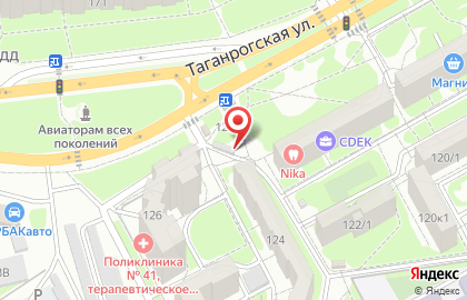 Магазин овощей и фруктов в Ростове-на-Дону на карте