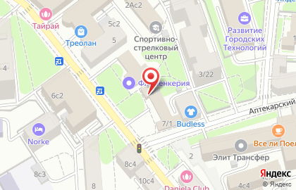 Агентство путешествий Pac Group на Доброслободской улице на карте