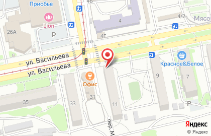 Оператор связи МТС в Барнауле на карте