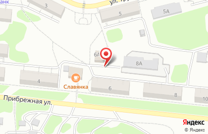 СберБанк на Прибрежной улице на карте